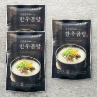 안심한우뼈로 만든 한우곰탕, 500g, 3개