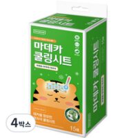 동국제약 마데카 쿨링시트, 15개입, 4박스