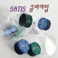 당구팁 SATIS 클리어팁 사티스팁 팁방석 당구, M