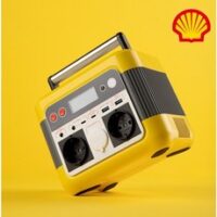 Shell(쉘) 파워뱅크 300W 휴대용 초고속충전 대용량 배터리 캠핑용 차박용 태양광 발전기 인산철 220v 배터리 낚시 야외작업용 80000mAh 296wh 3.1kg, 1개