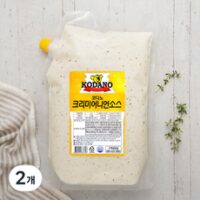 코다노 크리미어니언 소스, 2kg, 2개