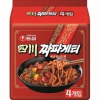 사천짜파게티 TOP 7가지 선정, 농심 사천 짜파게티, 4개