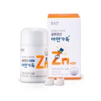 함소아 글루콘산 아연가득, 120정, 120g, 1개