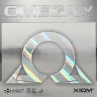 엑시옴 (XIOM) 오메가 5 아시아 (OMEGA 5 ASIA) / 뉴폴리볼 완벽 적응 궁극의 스핀 및 반발력 DynamicFriction 러버, 맥스(MAX), 적색(레드)