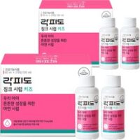 락피도 키즈 징크 시럽, 4개, 60ml