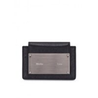 MATIN KIM ACCORDION WALLET IN BLACK