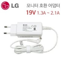 LG IPS227L-BN 모니터 전원 어댑터 케이블 19V 1.6A 28W 호환, 1개