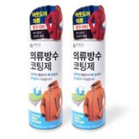 리빙굿 의류 방수 코팅제 200ml, 2개