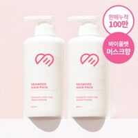 쏘미미 물미역 헤어팩 2개, 500ml