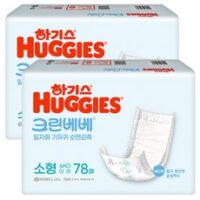 하기스 하기스 크린베베 소형78p X2, 2단계, 156매