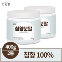 건강앤 인도네시아 침향 분말 100% 200g, 2개