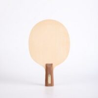 탁구라켓 탁구채 stuor tamca 5000 carbon hinoki 탁구 블레이드 hinoki wood ping pong racket 5 레이어 내장 섬유 탄소, 짧은 핸들 CS