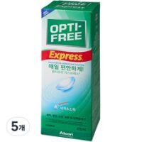 옵티프리 익스프레스 렌즈세정액, 470ml, 5개