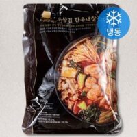 더대복 우삼겹 한우대창전골 밀키트 (냉동), 600g, 1개