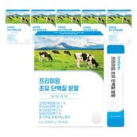 퍼펙토 프리미엄 초유 단백질 분말 스틱, 90g, 6개