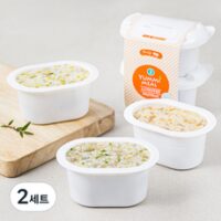 얌이밀 만7~12개월 소고기연근우엉죽 200g + 소고기과일죽 200g + 소고기단호박미역죽 200g B세트, 2세트