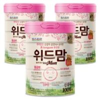 파스퇴르 위드맘 100일 제왕 분유, 750g, 3개