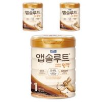 앱솔루트 명작 2FL 분유 1단계, 800g, 3개