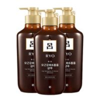 려 흑운 모근강화 볼륨케어 샴푸, 550ml, 3개