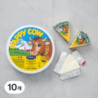 해피카우 레귤러 포션 치즈 8개입, 140g, 10개