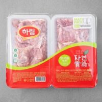 자연실록 무항생제 인증 닭정육 닭다리살, 1000g, 1개