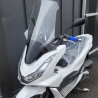 2021-2022 PCX 롱스크린 윈드스크린 76cm 롱타입 신형 PCX 스크린, 스모그, 78cm, 1개