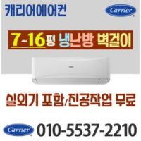 캐리어 벽걸이 냉난방 냉온풍기 인버터 에어컨 7평 9평 11평 13평 16평 가정용 업소용[ 실외기포함], 7평형 4/4등급 DARQ-0071CAWSD