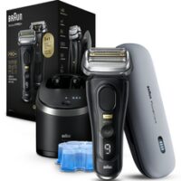 BRAUN 시리즈 9 PRO+ 면도기 세트, 5793, 블랙