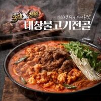 [진미식육식당] 대구 대창불고기전골 백종원 3대천황 간편식 밀키트 캠핑, 600g, 1개