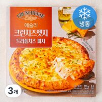 애슐리 크런치즈엣지 트리플치즈피자 (냉동), 395g, 3개