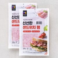 샌드위치햄 HOT 7가지 선정, 목우촌 신선한 샌드위치 햄, 120g, 2개