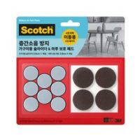 3M 층간소음 방지 가구이동 슬라이더 16p + 마루 보호 패드 4p, 혼합색상, 1세트