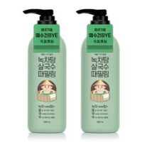 라끄베르 녹차탕 때밀이 바디필링 살국수 필링젤 500ml 2개