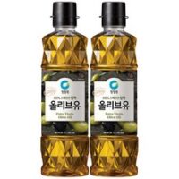 청정원 엑스트라버진 올리브유, 900ml, 2개