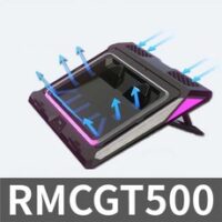 RMCGT500 GT500 쿨링받침대 쿨러 맥북 노트북 17인치, 3. 14-15인치 전원공급장치 컬러풀 버전