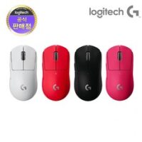 로지텍 PRO X SUPERLIGHT 무선 게이밍 마우스 910-006787, G PRO X SUPERLIGHT, 레드