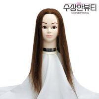 마타하리 22인치 인모 100% 업스타일용 통가발 드라이가발 펌 염색 드라이 아이롱 업스타일, 1개