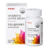 GNC 우먼스 울트라 메가 멀티 비타민앤 미네랄 90정, 90g, 1개