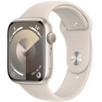 Apple 애플워치 9 GPS, 45mm, 스타라이트 / 스타라이트 스포츠 밴드, M/L