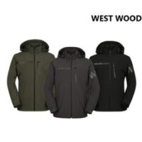 웨스트우드 WESTWOOD 팔부분 로고 프린트의 남성 겨울 바람막이 자켓 WM3MCJW207