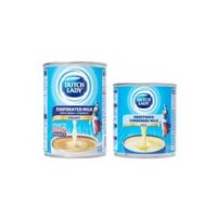 더치레이디 DUTCH LADY 무가당연유(Evaporated milk) 가당연유(Sweetened condensed milk), 410g, 1개