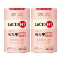 락토핏베베 7가지 락토핏 생유산균 베베 60포, 120g, 2개 외 인기BEST