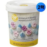 윌튼 머랭 파우더 분말 Meringue Powder 453g x 2, 2개