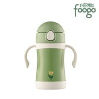 써모스 푸고 프리미엄 뉴트럴 유아용 텀블러 280ml TKFF-280, 뉴트럴그린(GR), 1개