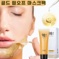 1/1+1 골드 필오프 마스크팩 80g 퍼밍 트리트먼트 리프팅 마스크 모공 클렌징/수분 공급/블랙 완화 /여드름 완화, 피령미 필오프 마스크팩 80g*(1+1)