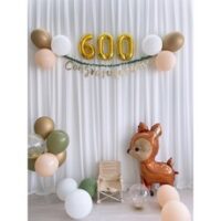 3종 축하 가랜드 신생아 아기 30일 50일 100일 200일 300일 400일 500일 600일 700일 800일 900일 1000일 천일 백일 셀프 촬영 소품 사진 풍선, 800