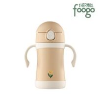 써모스 푸고 프리미엄 뉴트럴 유아용 텀블러 280ml TKFF-280, 뉴트럴베이지(BG), 1개