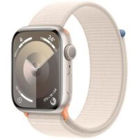 Apple 애플워치 9 GPS, 45mm, 스타라이트 / 스타라이트 스포츠 루프, Loop