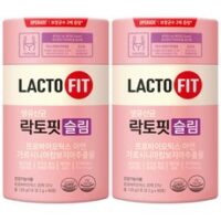 종근당건강 락토핏 슬림 유산균 60p, 120g, 2개