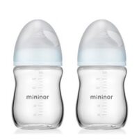 미니노어 7가지 미니노어 스마트 유리 젖병 트윈팩, 투명, 160ml, 2개 외 추천BEST